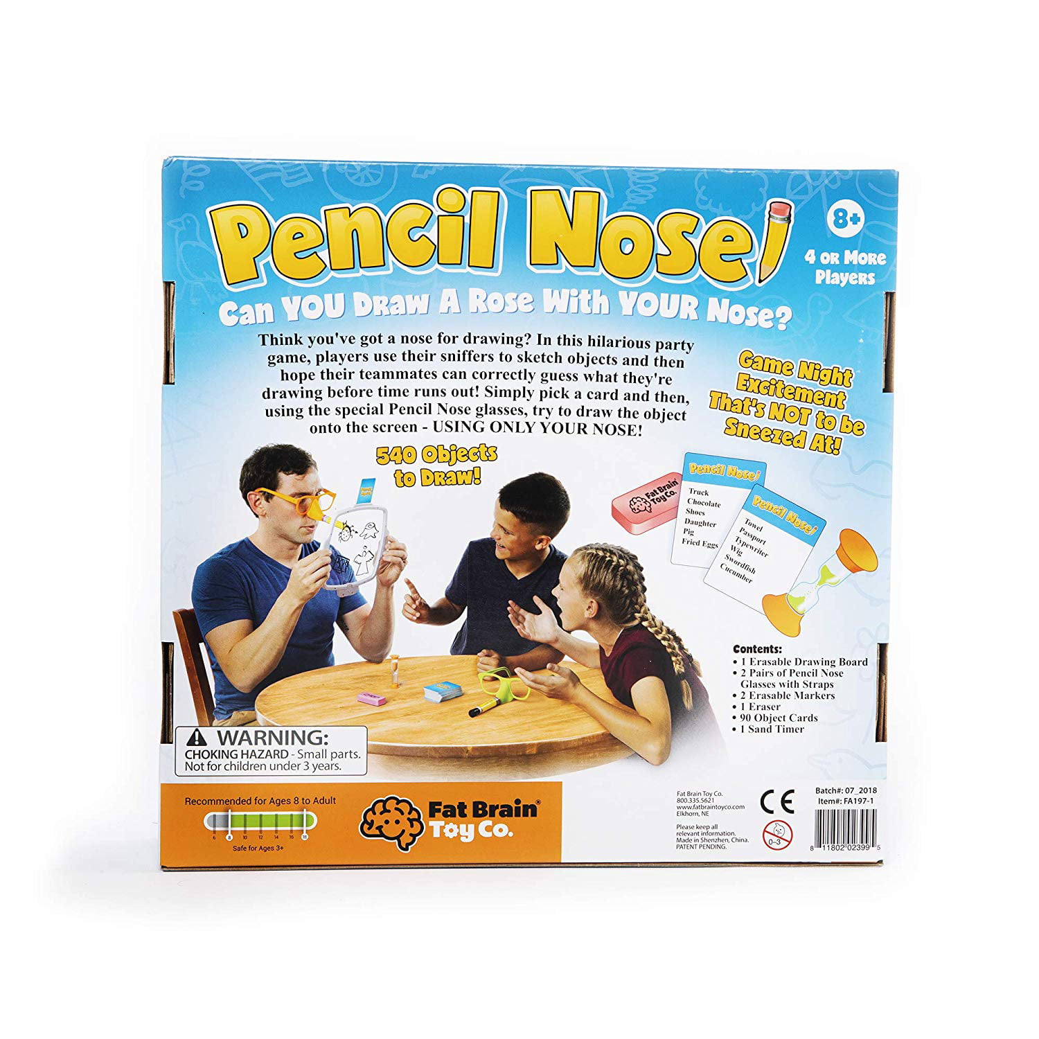 Pencil Nose Board Game 