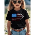 thumbnail image 1 of Patriotic Red White Blue USA Flag Fighter Jets 4th of July Funny Awesome Graphic Kid T-Shirt Cute Kid T Shirts Trending Tees Tops for Kid, 1 of 4