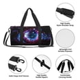 thumbnail image 4 of KLL v Duffle Bag For Men Women Sport Gym Fitness Tote Travel Training Workout Basketball Football Weekender, 4 of 6