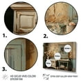 thumbnail image 3 of Designart "Bathroom Toilet Vintage beauty II" Bath & Laundry Wall Art Print, 3 of 5