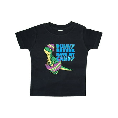 

Inktastic Easter Baby Dino Bunny Better Have my Candy Gift Baby Boy or Baby Girl T-Shirt