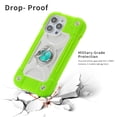 thumbnail image 6 of For iPhone 14 Pro Max Case with Ring Stand, Heavy Duty Military Grade Rugged Shockproof Silicone Rubber Magnetic Kickstand Holder Case for Women Girls For iPhone 14 Pro Max, 10 Color, 6 of 6