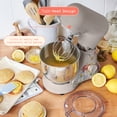 thumbnail image 4 of Beautiful 3.5 Qt Stand Mixer with Flat Beater, Dough Hook, Balloon Whisk, Wildflower Porcini Taupe by Drew Barrymore, 4 of 23