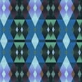 thumbnail image 1 of Ahgly Company Machine Washable Indoor Square Transitional Blue Area Rugs, 6' Square, 1 of 7
