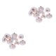 thumbnail image 4 of Respaldos de aretes Qarigey 100 pares con almohadilla de goma perforada, 4 of 5