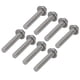 thumbnail image 4 of 20 piezas Pernos de tornillo M10x1.5 Perno de cabeza hexagonal con brida de acero inoxidable A2‑70 con junta DIN6921M10x50, 4 of 9