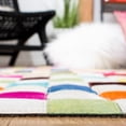 thumbnail image 5 of SAFAVIEH Studio Leather Clayton Geometric Area Rug, Ivory/Multi, 3' x 5', 5 of 7