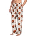thumbnail image 2 of Daiia Snake Around Heart Men's Sleep Pant with Pockets and Drawstring,Pajama Pants-Small, 2 of 9