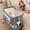 Gray, variant on PRVAETU 4-in-1 Baby Bassinet & Bedside Sleeper for Babies, 7-Level Height Adjustable, Wheels with Storage Basket, Breathable Mesh,Khaki
