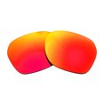 thumbnail image 3 of Walleva Fire Red Mirror Coated Polarized Replacement Lenses for Donahugh Designer Sunglasses, 3 of 5