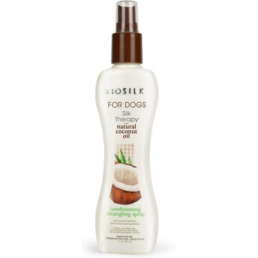 Biosilk for Dogs Silk Therapy Dog Conditioner Detangling Spray 7 oz