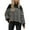 Black, variant on YDFCWXW Women's Oversized Sweaters 2025 Fall Outfits Trendy Crewneck Knit Side Slit Fashion Pullover Tops Black, M