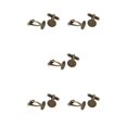 thumbnail image 1 of Minnieouse 20Pcs Antique Bronze 12mm Flat Round Blank Links Cufflinks Settings Cuff Type2 NO2, 1 of 1