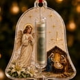 thumbnail image 6 of Tyidzon Christmas Ornaments - Acrylic Money Holder for Cash Gift and Candy, 6 of 6