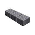 thumbnail image 6 of Interlocking Deck Tiles - 30 PCS 12x12 Gray Wood Plastic Composite Flooring; Outdoor Patio, Balcony, Pool Decking; DIY Modular Tiles, 6 of 9