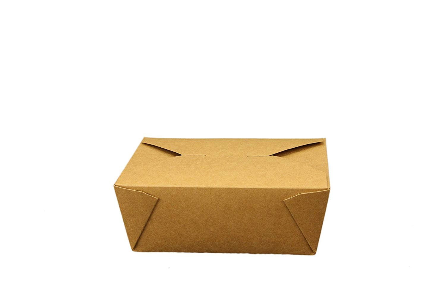 FOOD BOX KRAFT PAPER FOR HOT AND COLD FOOD PACK OF 50 