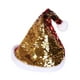 thumbnail image 5 of Sombrero navideño, accesorio para fotos, gorro de fiesta, para recuerdos de fiesta, cosplay, carnaval, vacaciones Oro rojo, 5 of 8