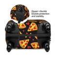 thumbnail image 4 of Balery Luggage Cover Cartoon Pizza Print Suitcase Covers for Luggage Elastic Washable Suitcase Protector Fits 18-32 Inch Luggage-X-Large, 4 of 9