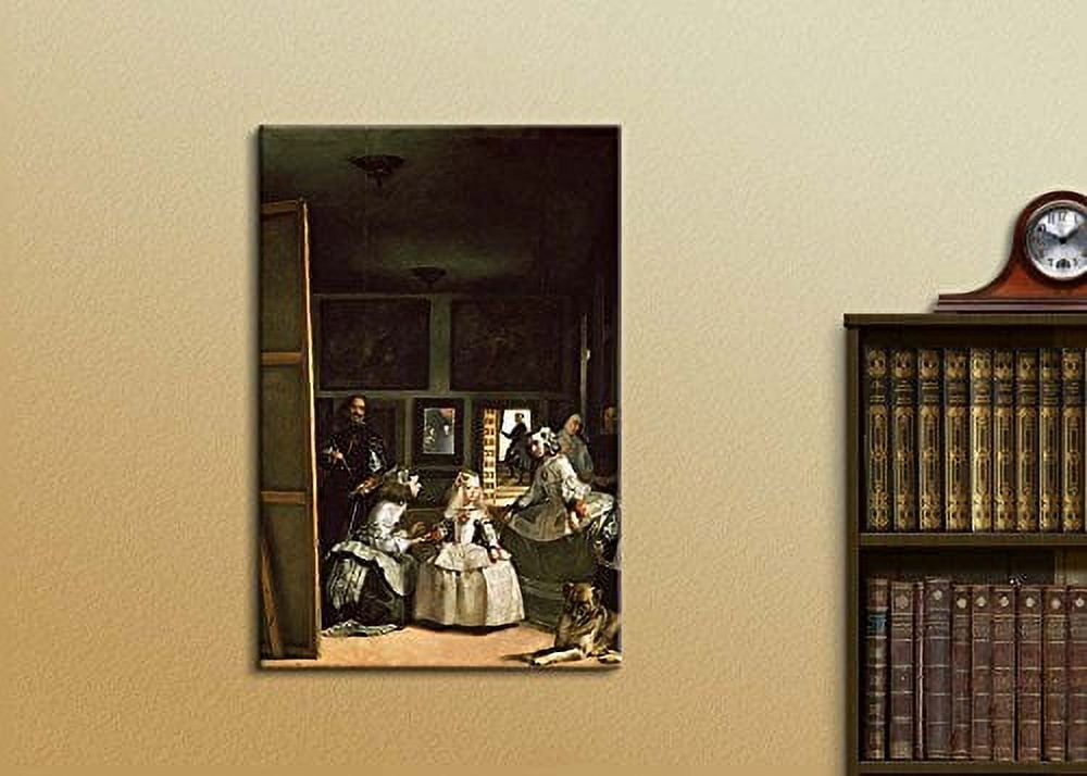 wall26 - Las Meninas(The Maids of Honour) by Diego Velazquez - Canvas Print  Wall Art Famous Oil Painting Reproduction - 32" x 48" 
