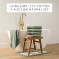 thumbnail image 3 of Noble Linens 4 pack Essential Cotton Bath Towels, 3 of 14
