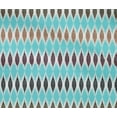 thumbnail image 4 of oneOone Cotton Flex Fabric Argyle Ikat Print Fabric By The Yard 40 Inch Wide, 4 of 4