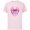 Soft Pink, variant on Marvel Spider-Man: Across the Spider-Verse Spider-Gwen Icon - Short Sleeve Cotton T-Shirt for Adults - Customized-Black