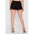 thumbnail image 4 of Women's Metallic Starfish Chain Detail Crochet Shorts, 4 of 4