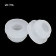 thumbnail image 3 of 20Pcs Snap Rubber Grommet Plug Mount Dia 8mm ID 5.5mm Seal Anti-Scratch for Electrical Box Cable Transparent, 3 of 6
