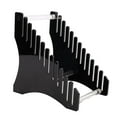 thumbnail image 5 of Rushawy Stands Holder Acrylic Multifunction Easy Assembly Book Shelf Rack black, 5 of 9