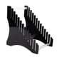 thumbnail image 5 of Estante de archivos multifunción para oficina en casa, antideslizante, de fácil montaje. negro, 5 of 9