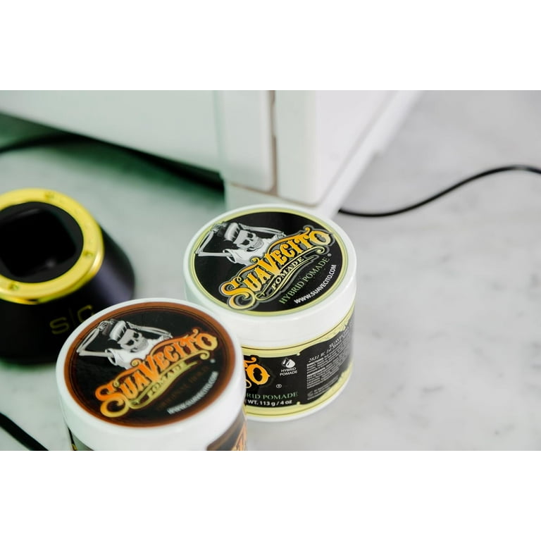 Suavecito Hybrid Pomade, Medium Hold, High Shine, Reworkable