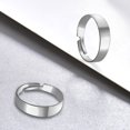 thumbnail image 2 of Jumpingount Anillo Pareja Joyería Estilo Japonés Pulido Amante Boda Banda Lujoso Delicadeza Esmalte Brillante Ornamento Presente Encanto Accesorios de disfraces Suave y Pulido Diámetro interior 18 mm, 2 of 6