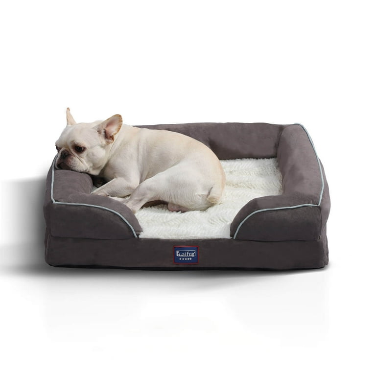 Laifug Large Orthopedics Memory Foam Dog Bed Dog Sofa Waterproof Liner Washable Cover Dark Walmart
