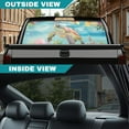 thumbnail image 5 of SEANATIVE Rear Window Decals for Trucks 66 x 22 Inch Pickup Back Window Tint Graphic See Through Vinyl Wrap Water-resistant Sun Block Coverage for Car Decor, Tropical Flower Sea Turtle, 5 of 7