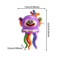 thumbnail image 5 of Juguete sensorial de cuerda, adorno de mesa para niños, niñas y regalos navideños. Púrpura, 5 of 5
