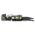 thumbnail image 4 of Simulation Military Truck, Military Truck Model Proportional Design Exquisite Workmanship  For Home For Gifts Military Green, 4 of 8