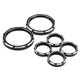 thumbnail image 1 of Kit de cubierta de bisel de calibre, tablero de instrumentos de motocicleta, kit de bisel de calibre, tablero de instrumentos, bisel de calibre, durabilidad extendida, 1 of 9