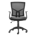 thumbnail image 2 of Serta Essential Hartford Jet Black Mesh Office Chair with Nylon Base, 2 of 4