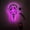 Pink, variant on LED Light Up Ghost Mask, Neon Glowing Scream Face Mask for Halloween Cosplay Costume Party