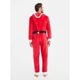 thumbnail image 3 of Christmas Men's SatnaCon Santa Suit One-Piece Union Suit from Holiday Time, Sizes M-XL, 3 of 5