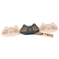 thumbnail image 2 of No Bend Hair Clips Fine Workmanship Good Fixability Cute Appearance Styling Clips for Daily Party CosplayBlack Pink, 2 of 14