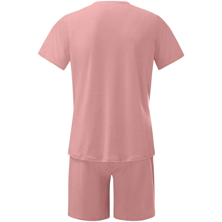 誠実 and Shirt Neck Round Men's Deals Shorts Outfits Summer Set Clothing