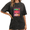 2-Black, variant on UNISHE Women's Black Colorful Tropical Fish Vintage Washed T-Shirt Short Sleeve Casual Summer Top