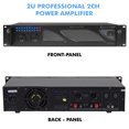 thumbnail image 2 of Technical Pro Professional 2U 2 Channel. 3000 Watts Power DJ Amplifier, 2 of 5