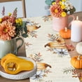thumbnail image 4 of Thanksgiving Pumpkins Table Runner, Autumn Thanksgiving Kitchen Dining Table Decoration for Home Party Decor 13x90 Inches, 4 of 9