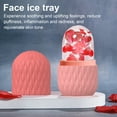 thumbnail image 2 of Leadrop Ice Roller Face Massager Reusable Puffy Eye Bag Removal Pores Shrink Anti Wrinkle Face Silicone Ice Holder Women Ice Compress Skin Care Tool, 2 of 10