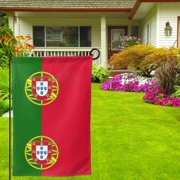 Portugal Flag Garden Flag Double Sided Small Flag Yard Home Decorative Flags Banner 12.5 x 18 Inch Square