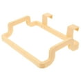 thumbnail image 1 of MasteelfCA Kitchen Cabinet Hanging Rubbish Bag Holder Garbage Storage Rack Cupboard Bag Hanger (Yellow), 1 of 8