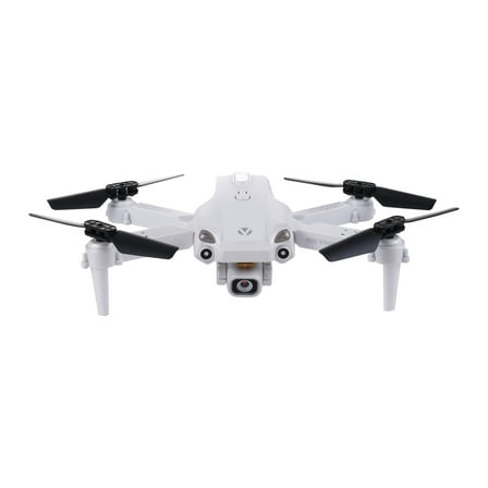 Vivitar SkyHornet Foldable RC Drone with 720p HD Camera, WiFi FPV Live Video, 3 Speed Modes, Auto Takeoff & Landing, 11 minutes Flight Time, Remote Control Quadcopter Toy for Kids & Beginners, White