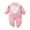 Hot Pink, variant on FRSASU Kids Clothes , Infant Baby Girl Boy Thick Warm Romper Multicolor Cute Print Jumpsuit